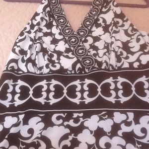 White House Black Market halter dress